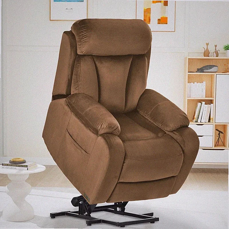 EBELLO Power Lift Recliner Chair with Massage, Heat & USB for Elderly Large
