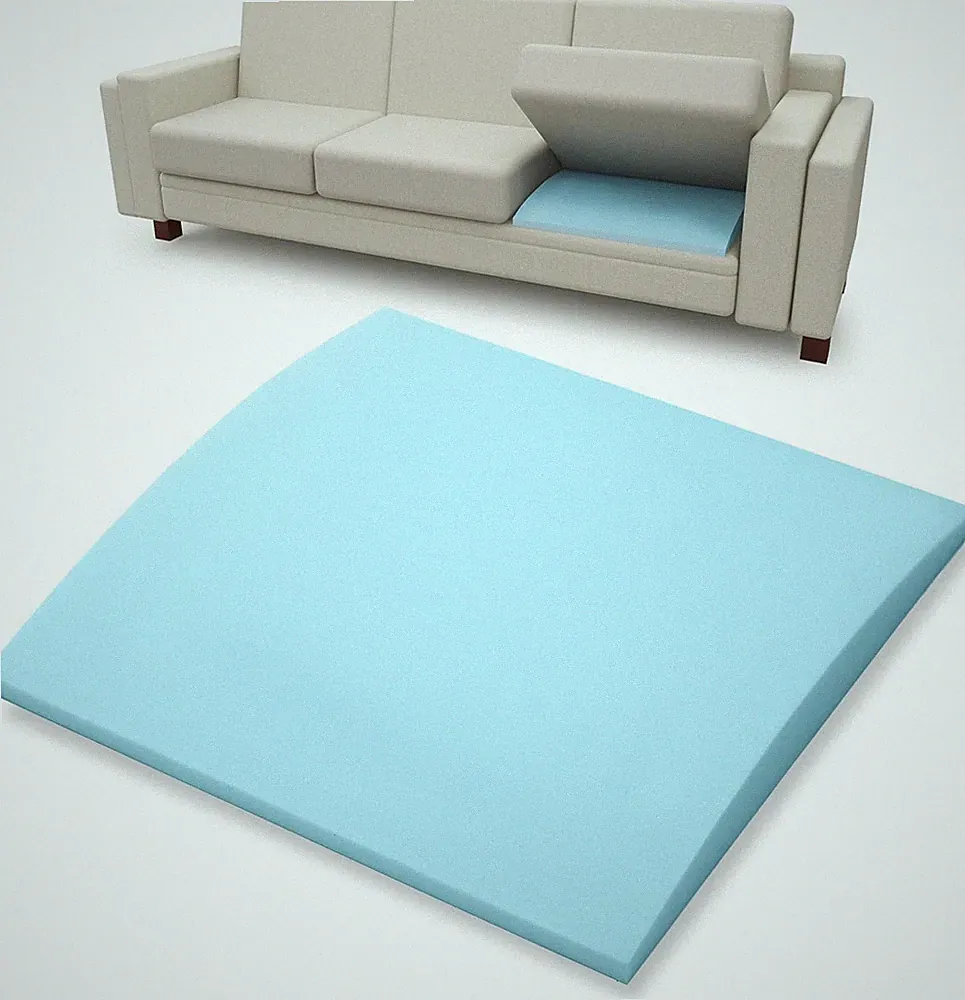 High-Density Foam Sofa Cushion Support - 24x24 Protector for Sagging Couches