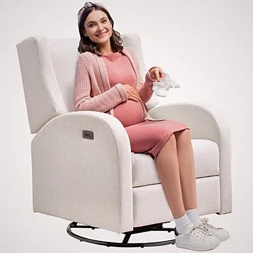 HOT/ Electronic Power Recliner and Swivel Glider,250 lbs Weight Capacity Swivel